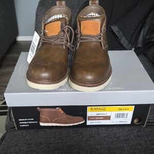 Buffalo David Bitton Brown Chukka Boots